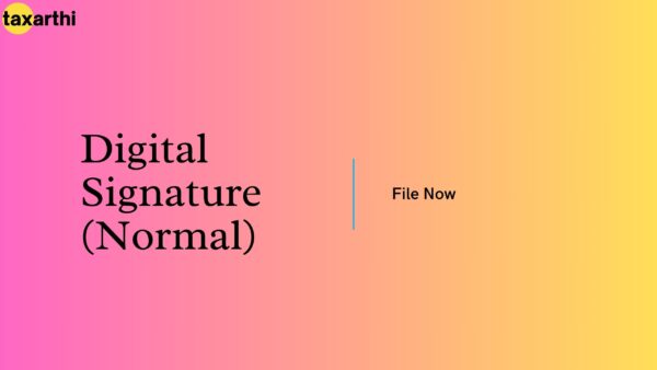Digital Signature (Normal)