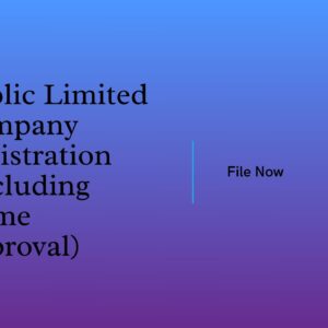 Public Limited Company Registration (Including Name Approval)