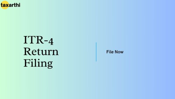 ITR-4 Return Filing