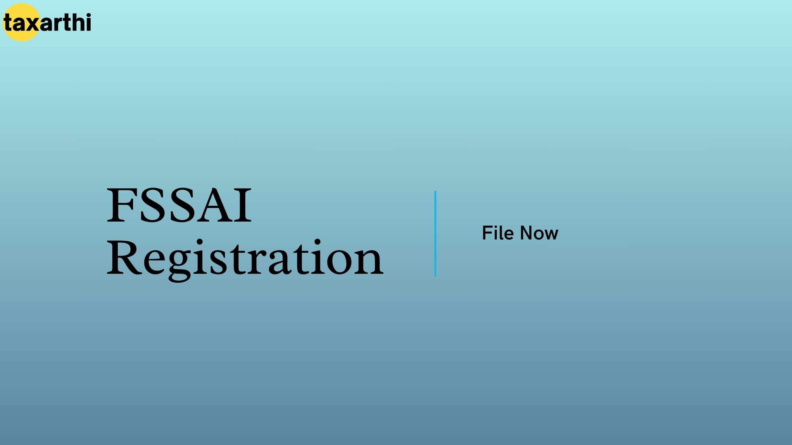 FSSAI Registration